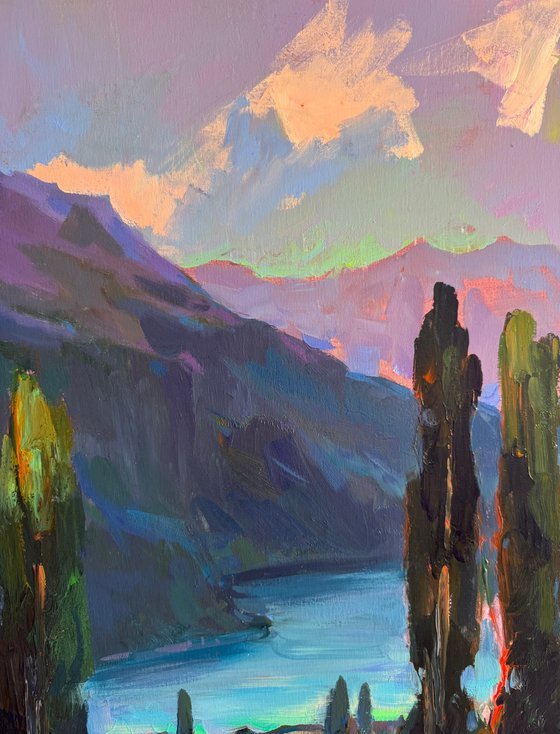 Evening vibration .Pyrenees song.