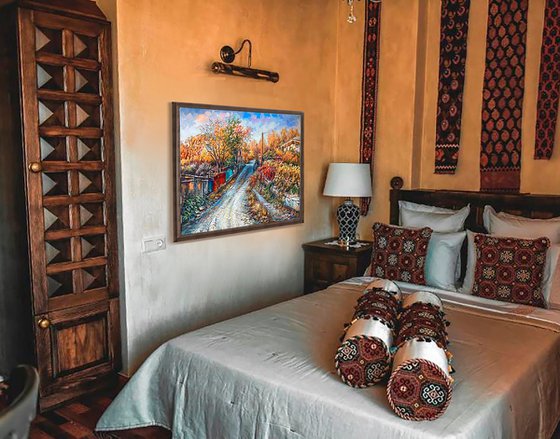 A Beautiful Evening in Malishka Village