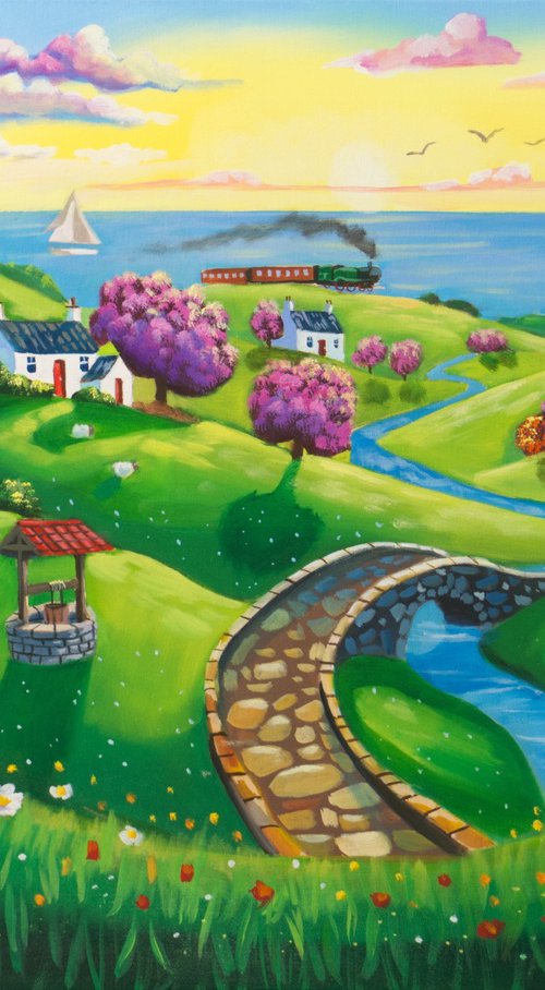 A Journey Through Summer Fields by Gordon Bruce