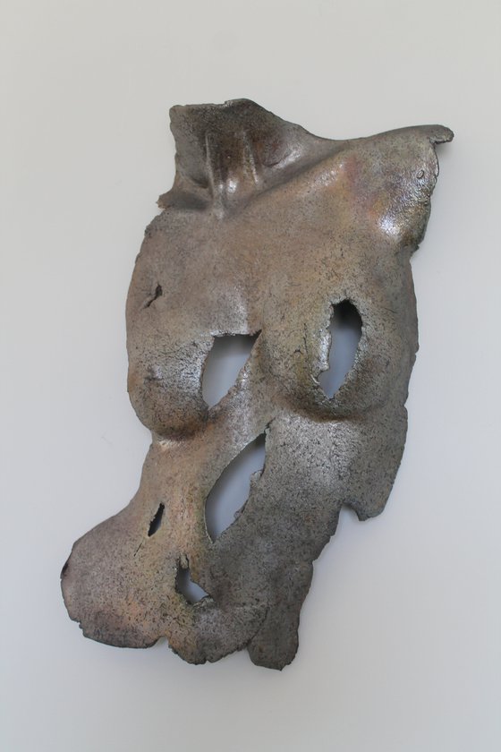 Fragmented Raku Torso 47.