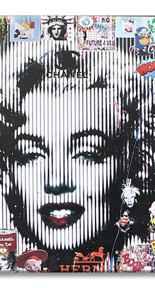 Magic Marilyn - Original Painting by Gardani Art