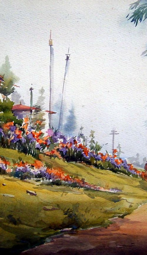 Beauty of Bhutan Village by Samiran Sarkar