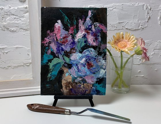 Abstract flowers.