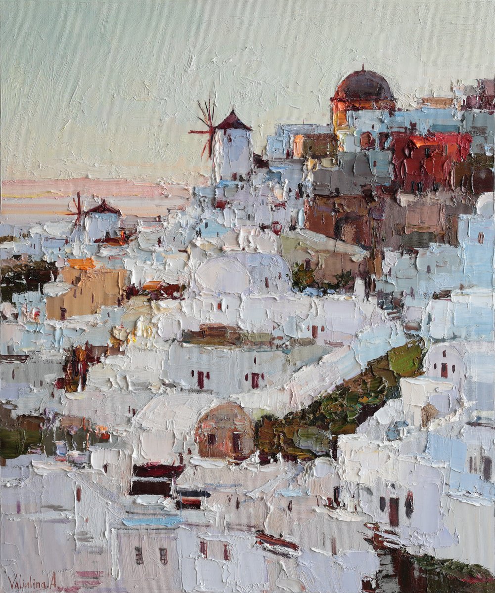 Santorini, Greece by Anastasiia Valiulina