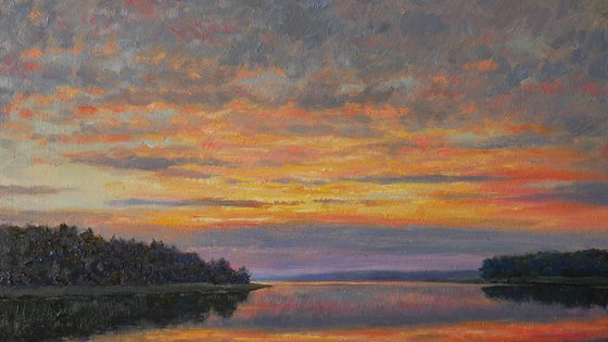 The Evening Lake