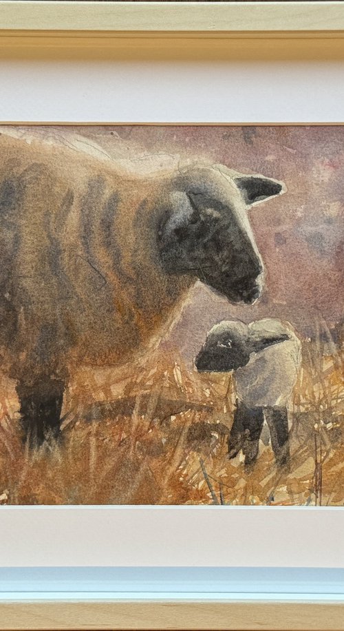 Mum and bub by Shelly Du