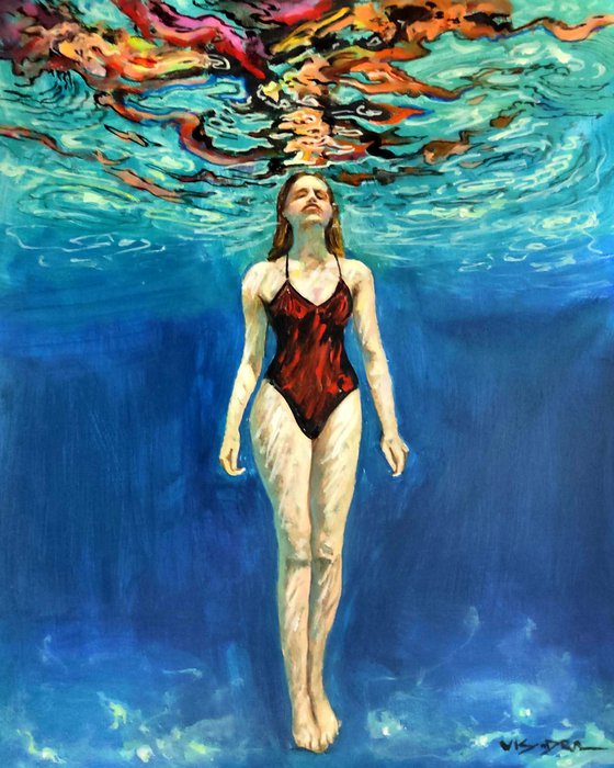 Girl swimming45