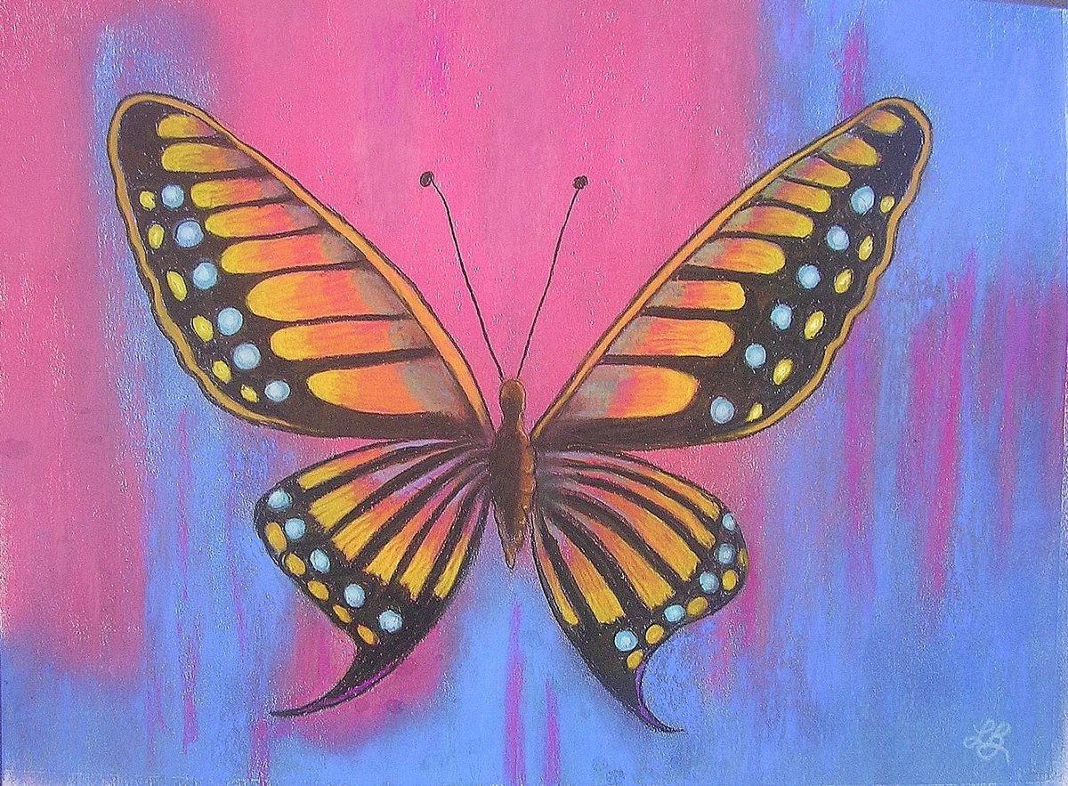 I Love Butterflies by Linda Burnett
