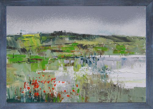Lochside Poppies by Bill McArthur