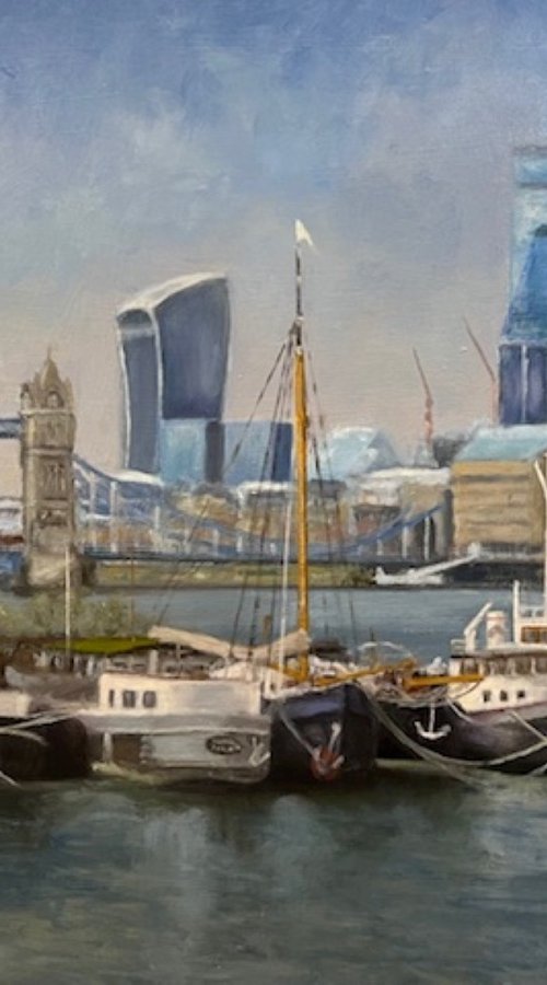 River Thames London by Gary Obee