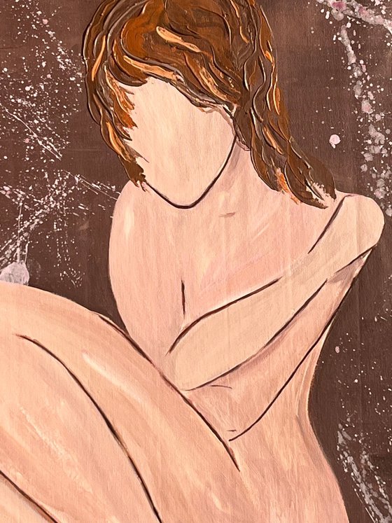 Woman Nude Original Painting
