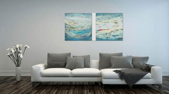Diptych (emotional seascapes)