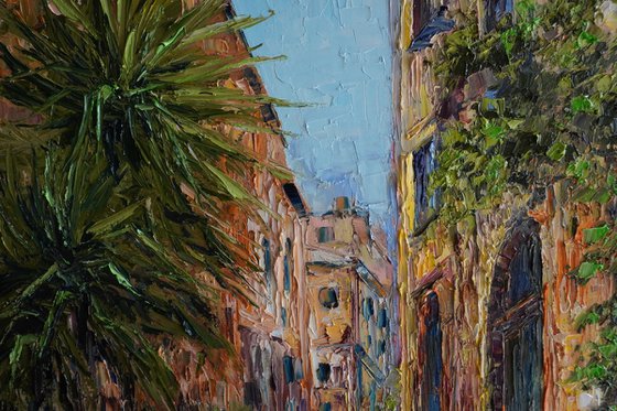 A street in Menton