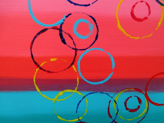 Circles, 40x50 cm