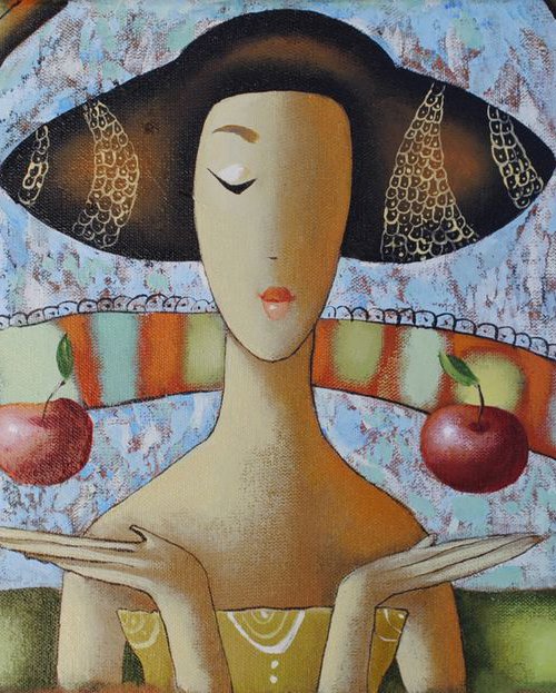 Original oil painting on canvas by Kate Kulish