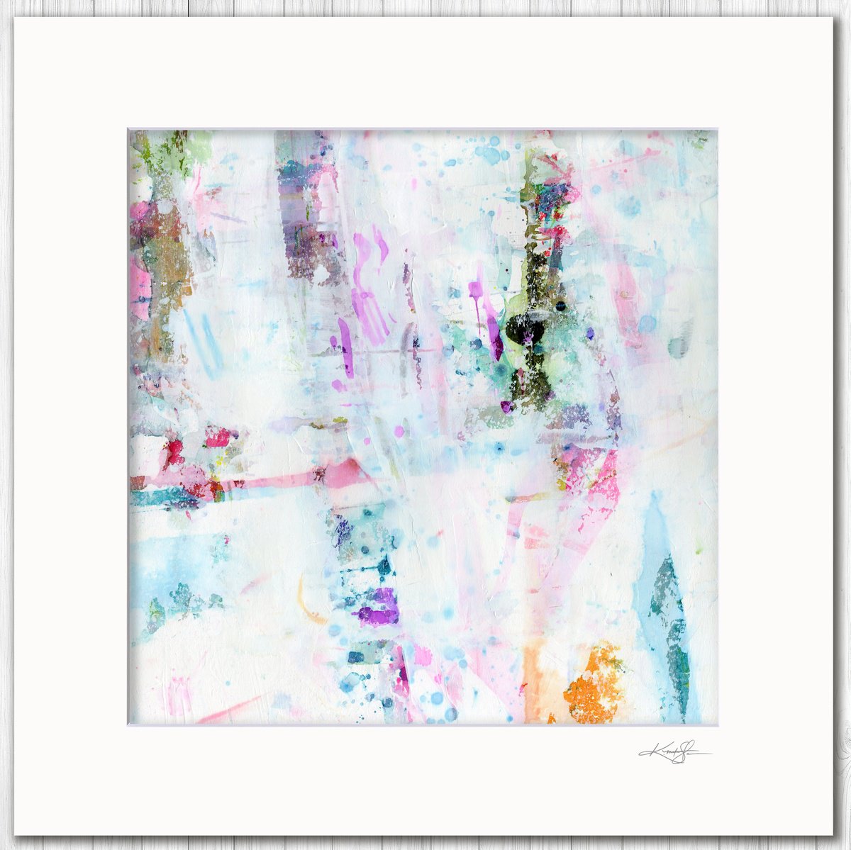 Where Dreams Await 2 - Abstract Painting by Kathy Morton Stanion by Kathy Morton Stanion