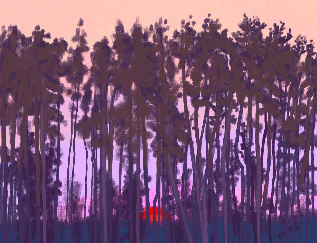 Cityscapes Giclee Print By Tomas Stanaitis, 28 X 20", "Beloved Motif Ii", Original Artwork