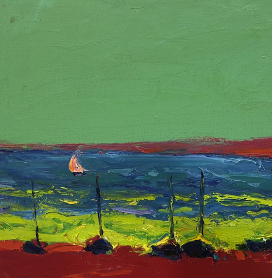 Sea that hears the silence