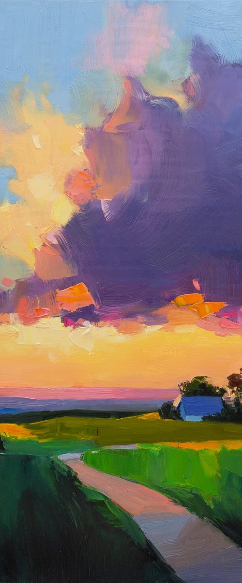 Summer landscape 3 by Daria Zavadenko