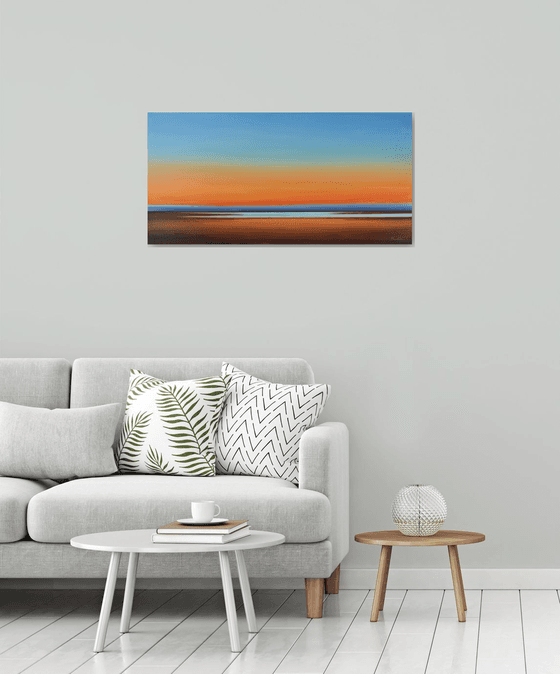 Vibrant Sky - Colorful Abstract Landscape