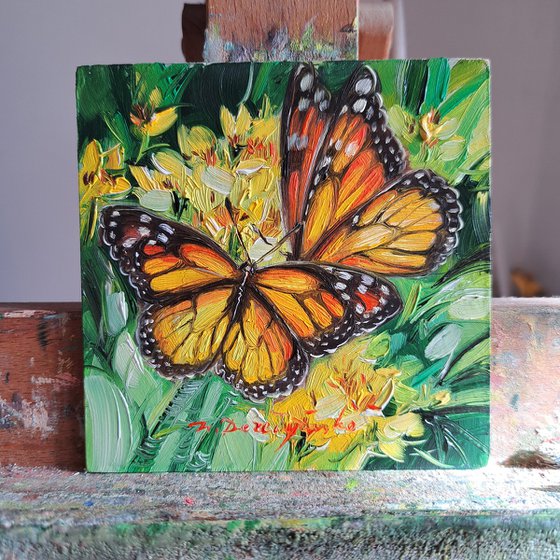 Monarch Butterflies painting