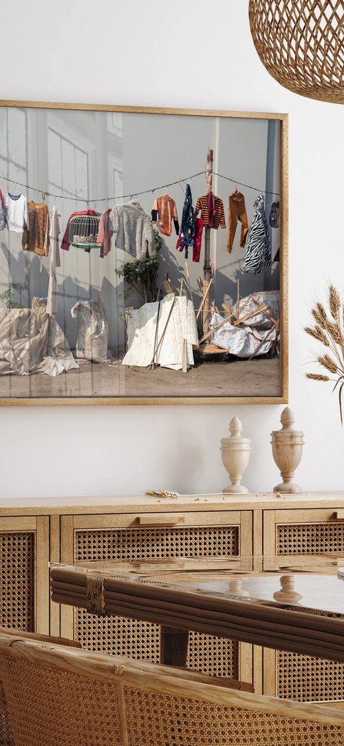 Clothesline II by Serge Horta