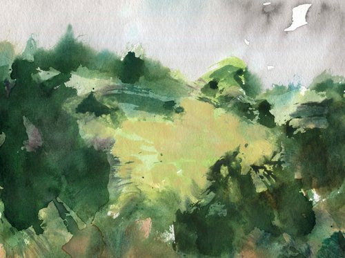 Storm in the Meadow by Elizabeth Anne Fox