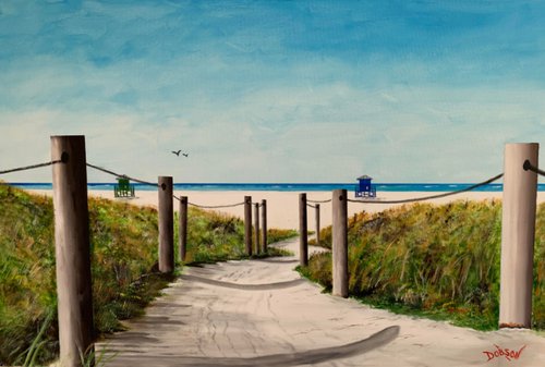 Siesta Key Beach by Lloyd Dobson