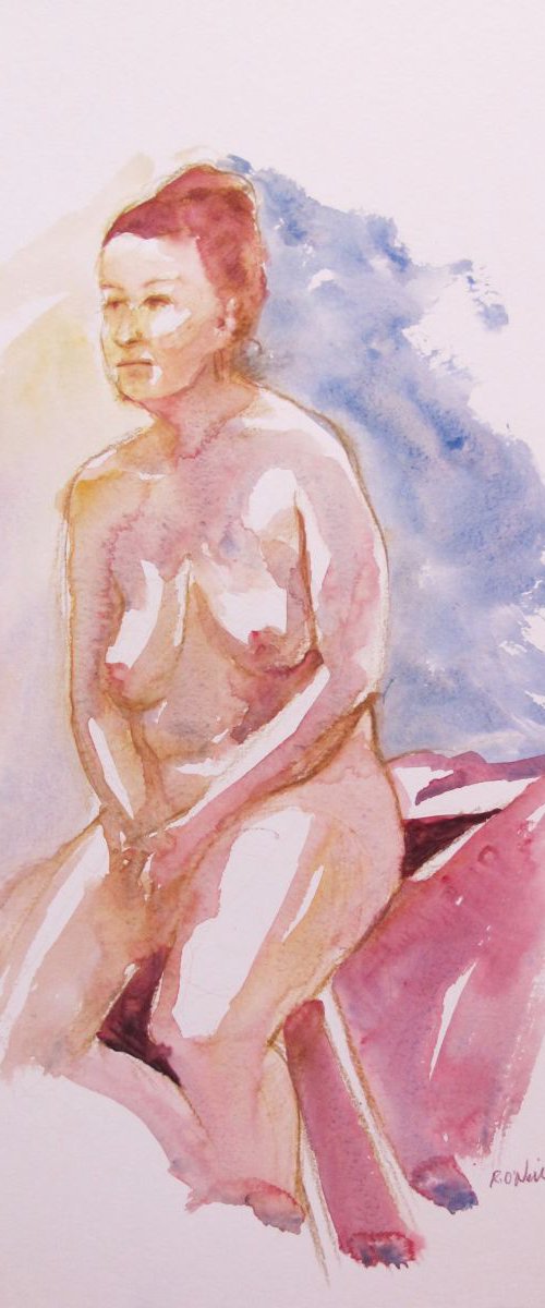 seated nude by Rory O’Neill