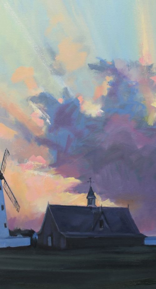 Windmill, Lytham St Anne's 2 by David Pott