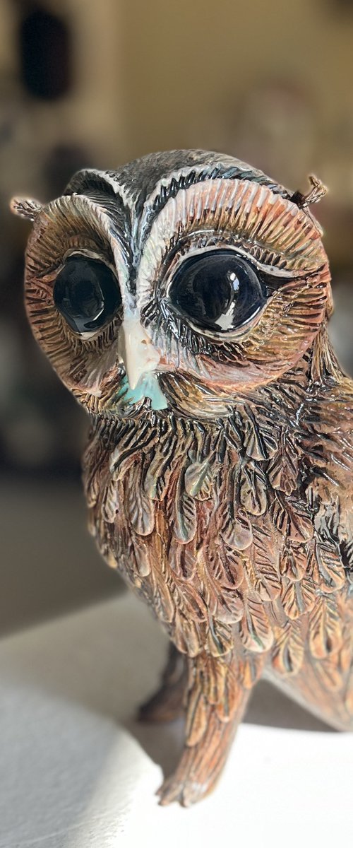 Owl from the Lustgarden. by Elya Yalonetski