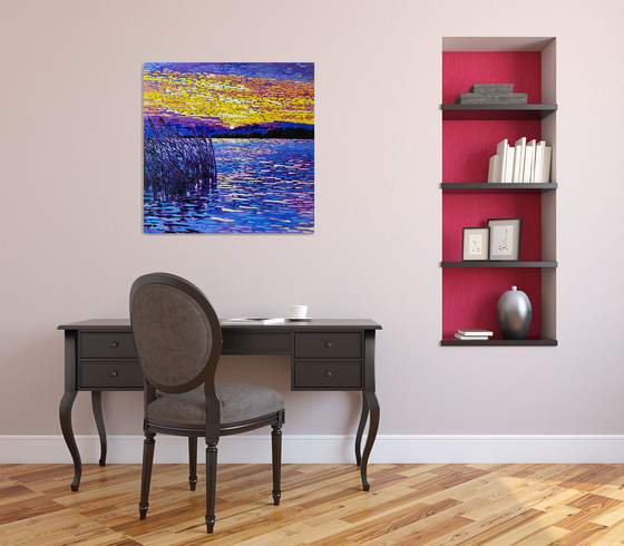 Calmly Sunset 80-80cm