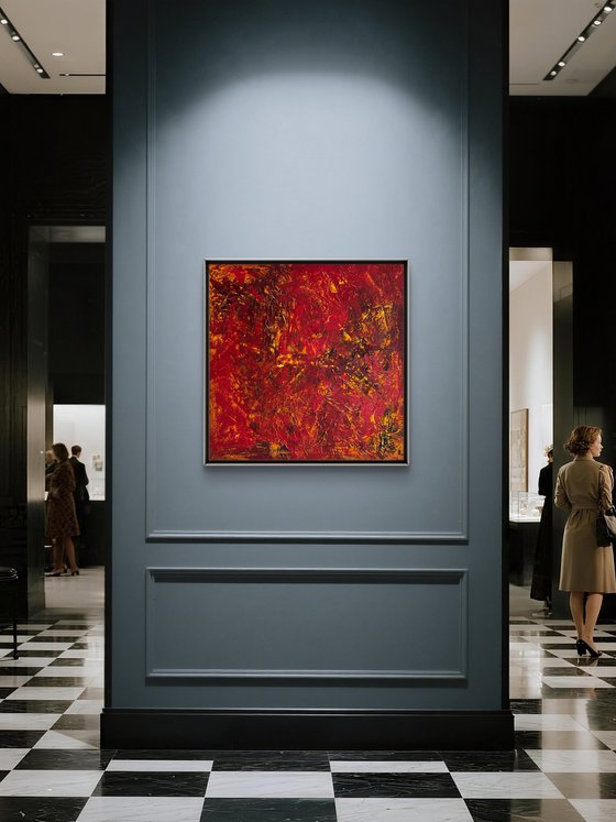 Ember State 80x80x2 cm