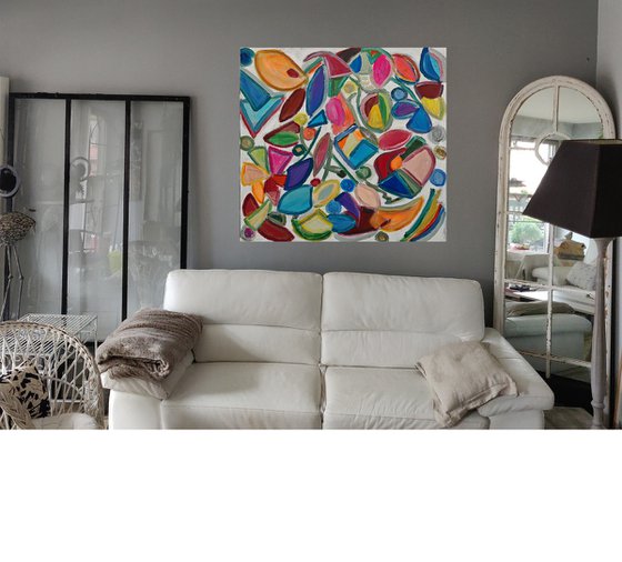 Geometric Inspiration acrylic Artwork
