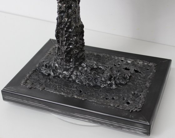 Metal Face Sculpture “Le Blond”