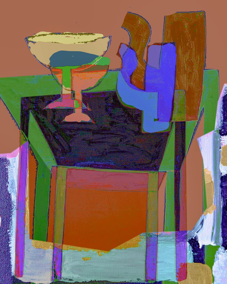 Expressive Painting , Liberation Of The Mind 1762 By Geert Lemmers Fpa, 31 X 39, Artwork For Sale On Artfinder