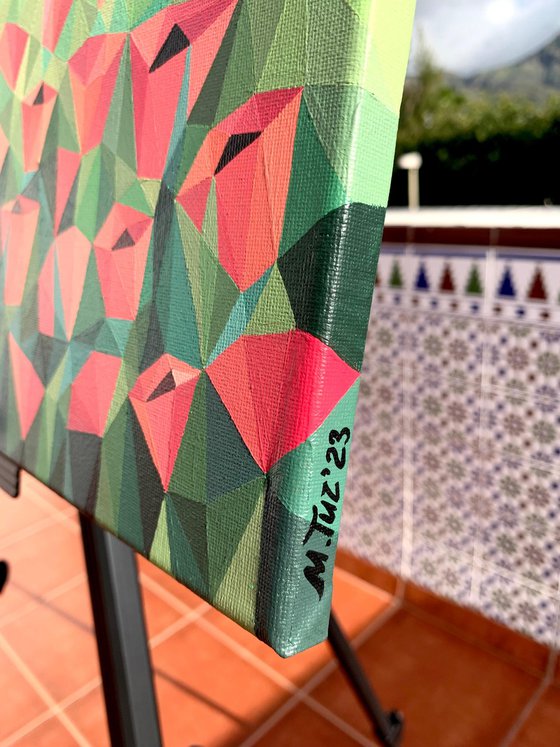 FIELD OF SCARLET POPPIES