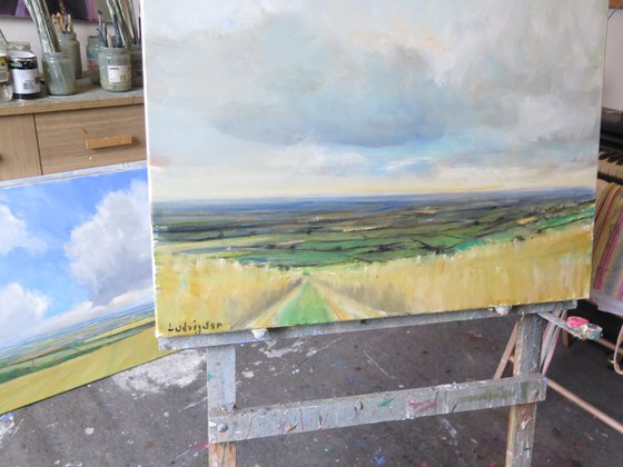 Yorkshire Wolds,  July 22