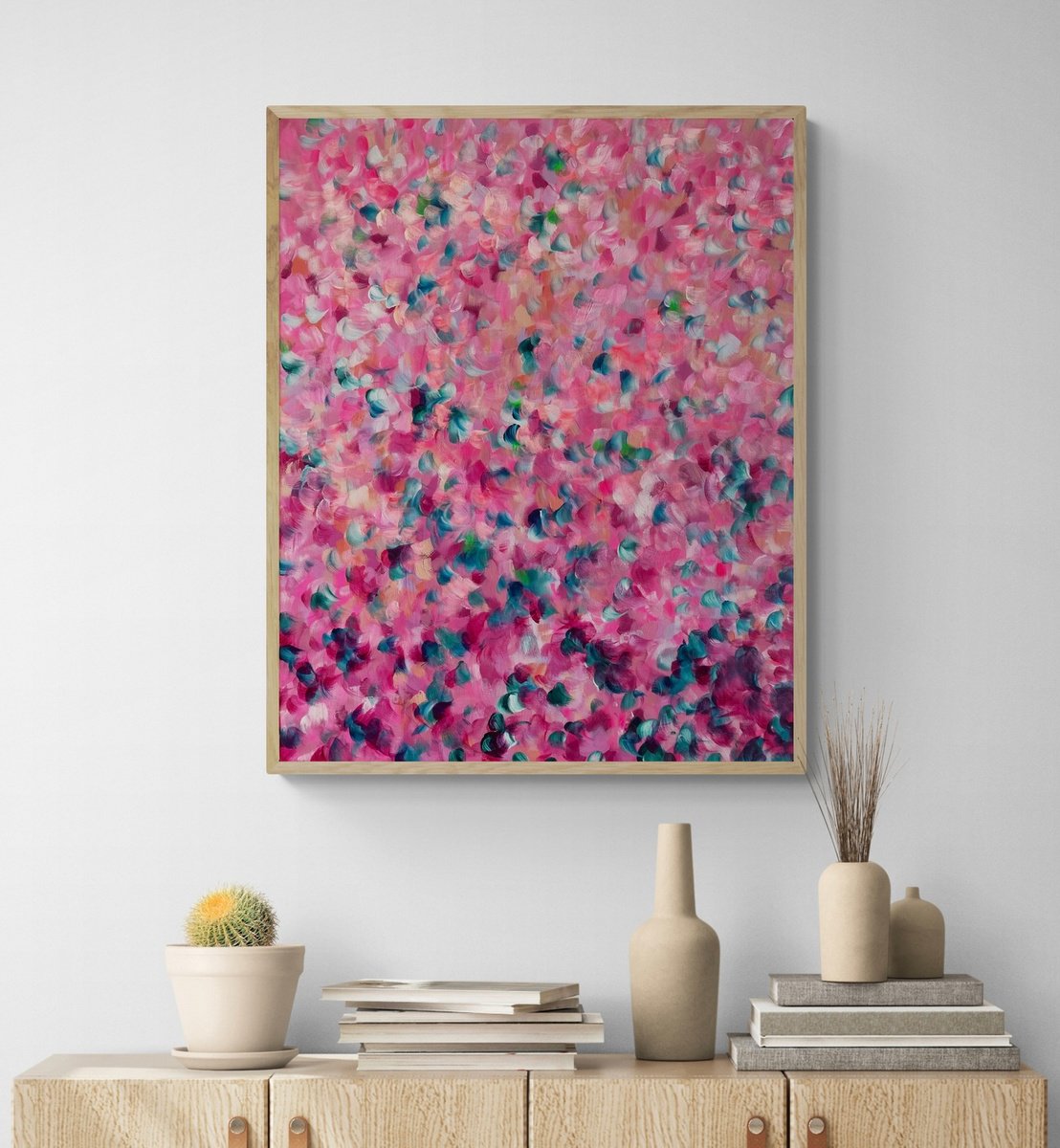 Rich With Roses By Katherine Spiller, 25 X 31, Artwork For Sale On Artfinder