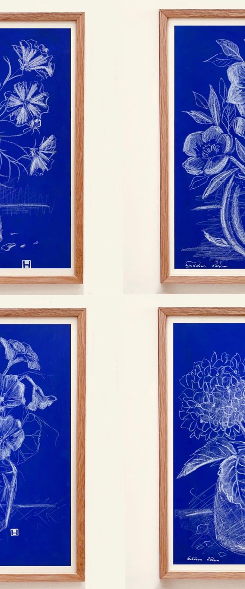 THE BLUE DRAWINGS by Christabel Page