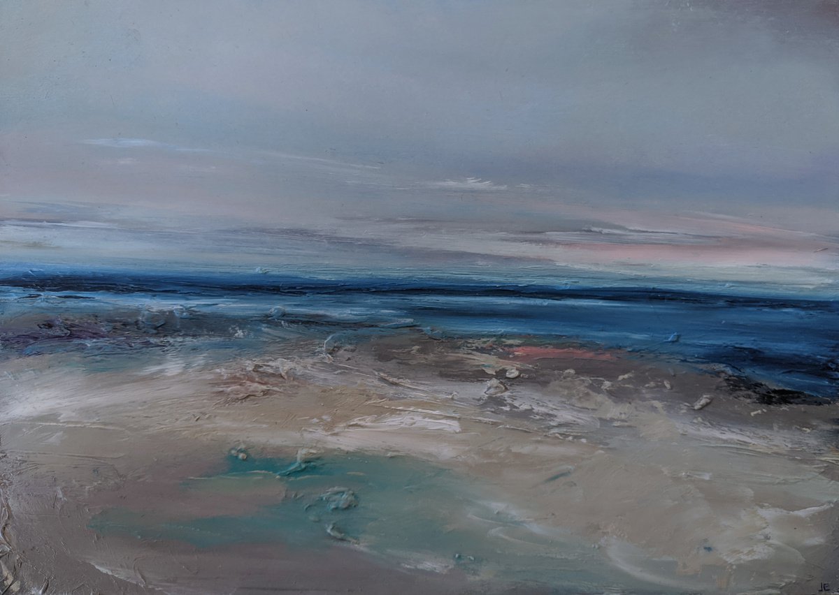 Abstract seascape #23 by Jo Earl
