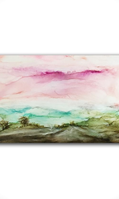 Solitude Landscape by Carol Wood
