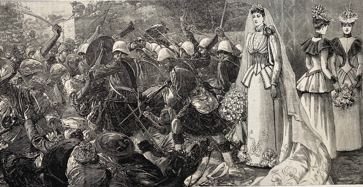 Surrealistic Portrait Collage By Tudor Evans, 11 X 6", The Wedding Had Gone Badly, Original Artwork