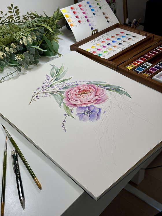Peony Plumage