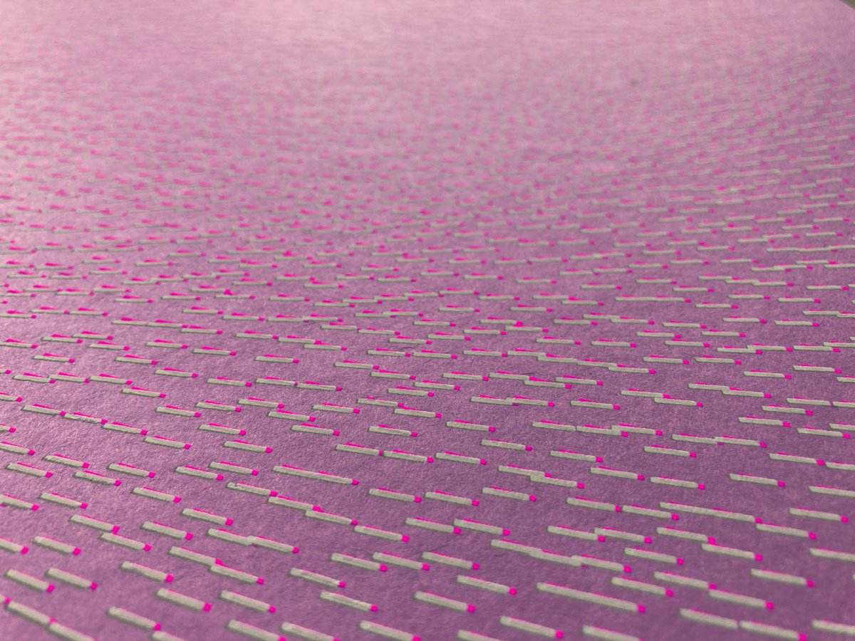 Geometric Abstract Screenprint By Agata Kycia, 20 X 28, A/Symmetric_05, Original Artwork