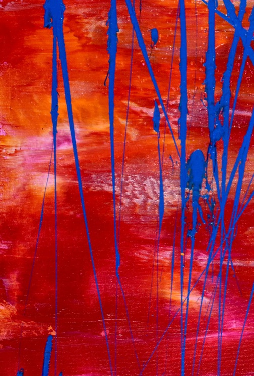 Into The Red Acrylic painting by Nestor Toro | Artfinder