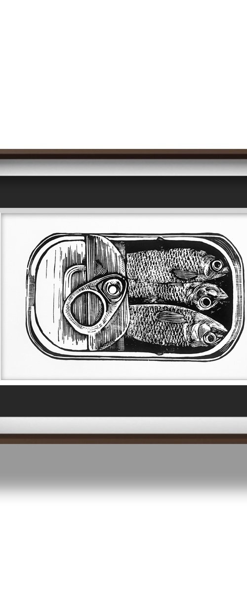 Tin of Sardines by Amy Cundall