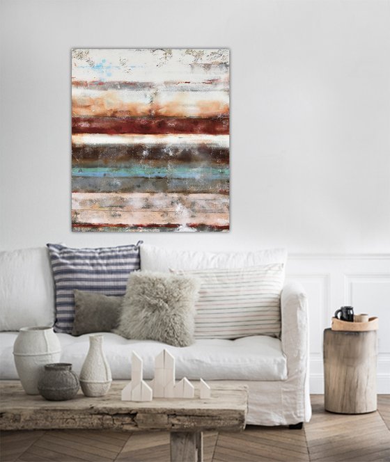 raw layers (110 x 90 cm) Dee Brown