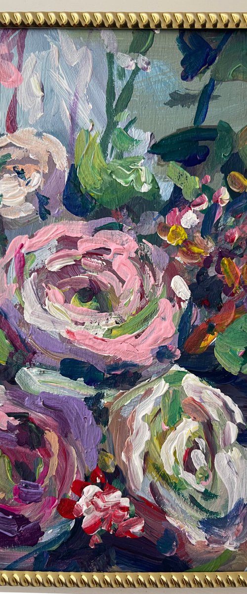 Rose bouquet. Gift by MOMALYU