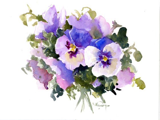 Pansy Flowers